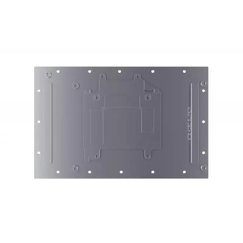 Wasserblock + Backplate Alphacool Eisblock Aurora Acryl Aluminium Kupfer Transparent
