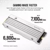 SSD-Festplatte Corsair 2 TB M.2 PCI Express 4.0 MP600 PRO LPX