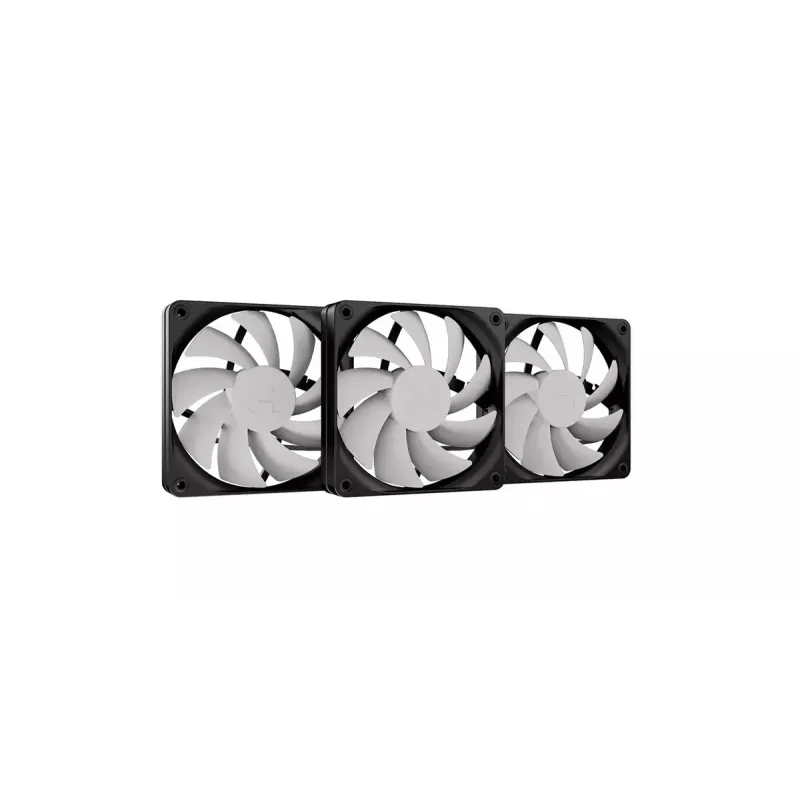 Fan HYTE FA12 Prozessor-Lüfter 12 cm Schwarz Grau