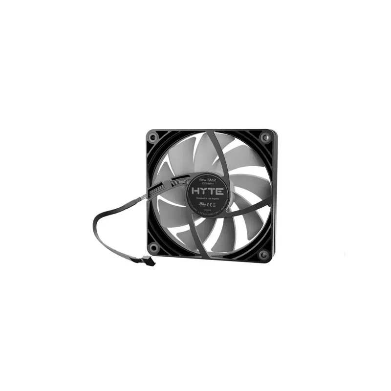 Fan HYTE FA12 Prozessor-Lüfter 12 cm Schwarz Grau