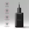 Ladegerät Axagon ACU-PQ45 QC 3.0 4.0 AFC FCP PPS PD 45W Schwarz