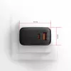 Ladegerät Axagon ACU-PQ45 QC 3.0 4.0 AFC FCP PPS PD 45W Schwarz