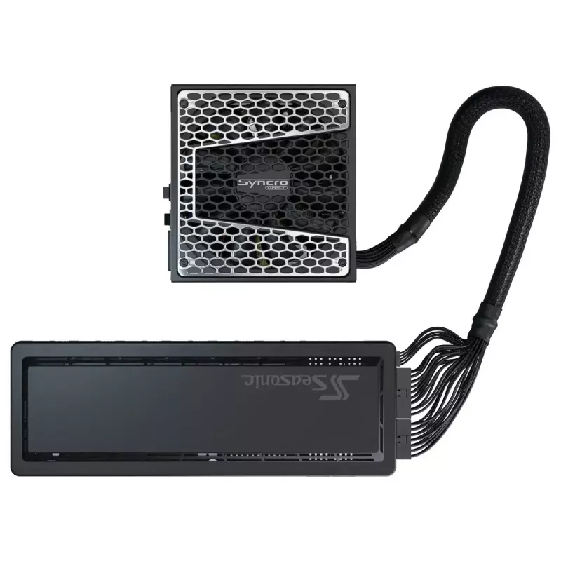 PC-Gehäuse Seasonic SYNCRO Q704 Midi Tower Schwarz