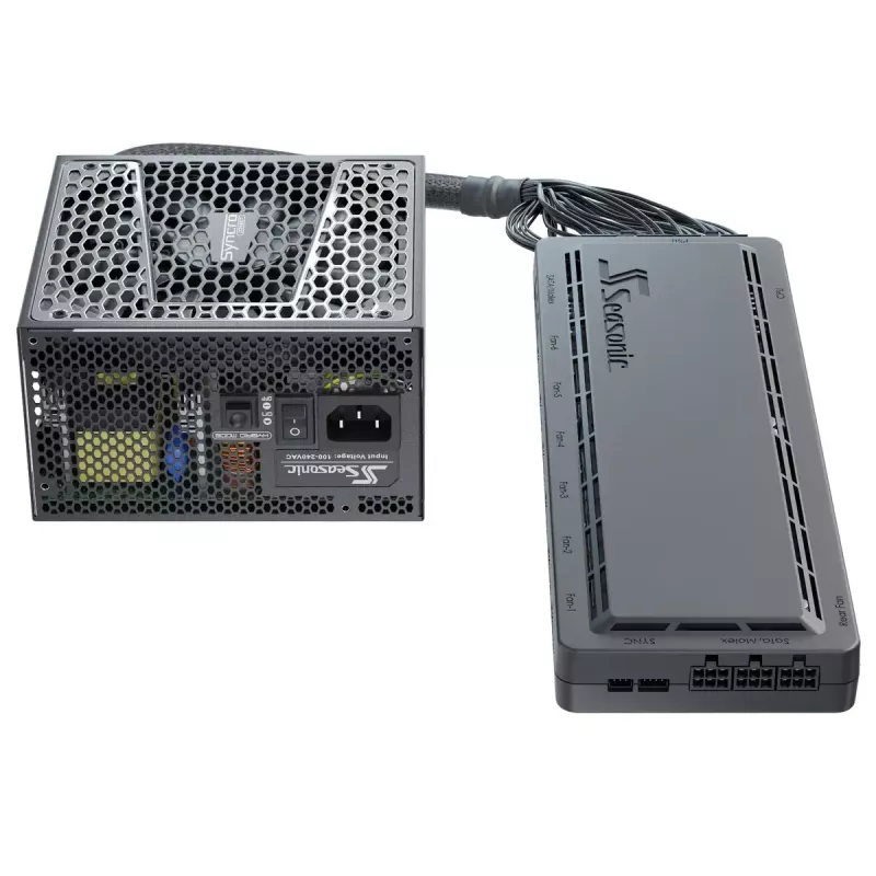 PC-Gehäuse Seasonic SYNCRO Q704 Midi Tower Schwarz
