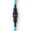 Gespiralkabel USB GLORIOUS GMMK Electric Blue — Abnehmbares Tastaturkabel, rechtwinklige Stecker