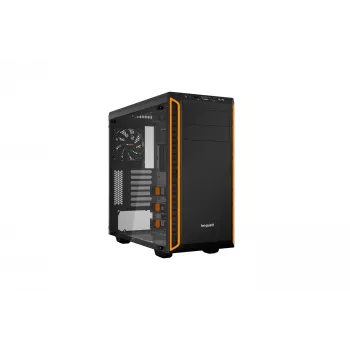 be quiet Pure Base 600 Window Midi Tower Schwarz, Orange