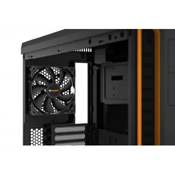 be quiet Pure Base 600 Window Midi Tower Schwarz, Orange