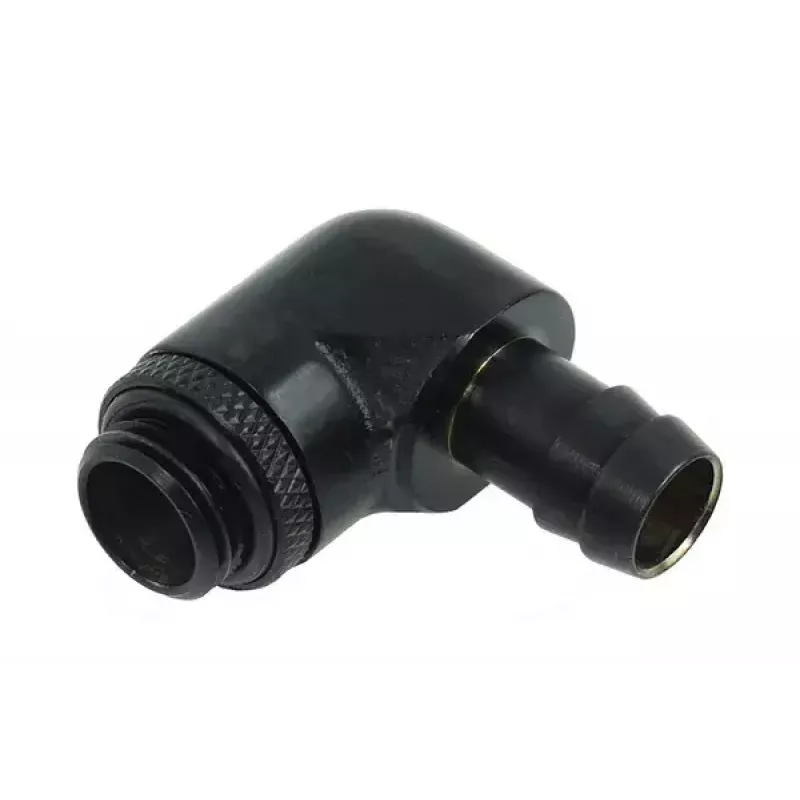 Fitting Alphacool 17136 Messing Schwarz 35 mm Breite 17 mm Tiefe 29 mm Höhe