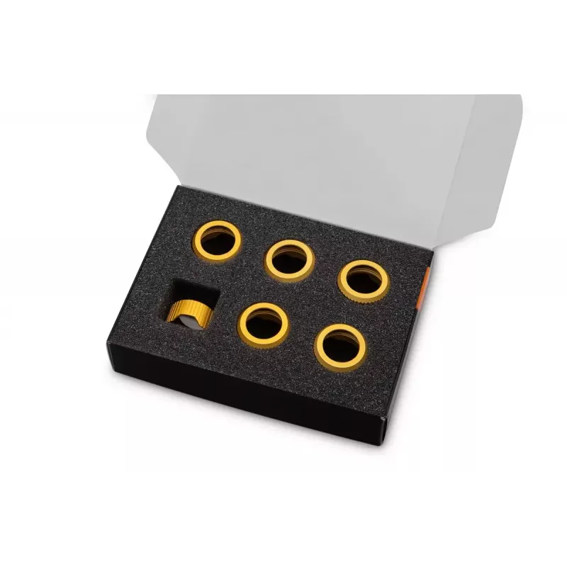 Kompressionsring EK Water Blocks Aluminium Gold 6 Stück