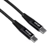 USB-Kabel Akasa AK-CBUB54-10BK 1 m USB-C Schwarz