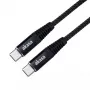 USB-Kabel Akasa AK-CBUB54-10BK 1 m USB-C Schwarz