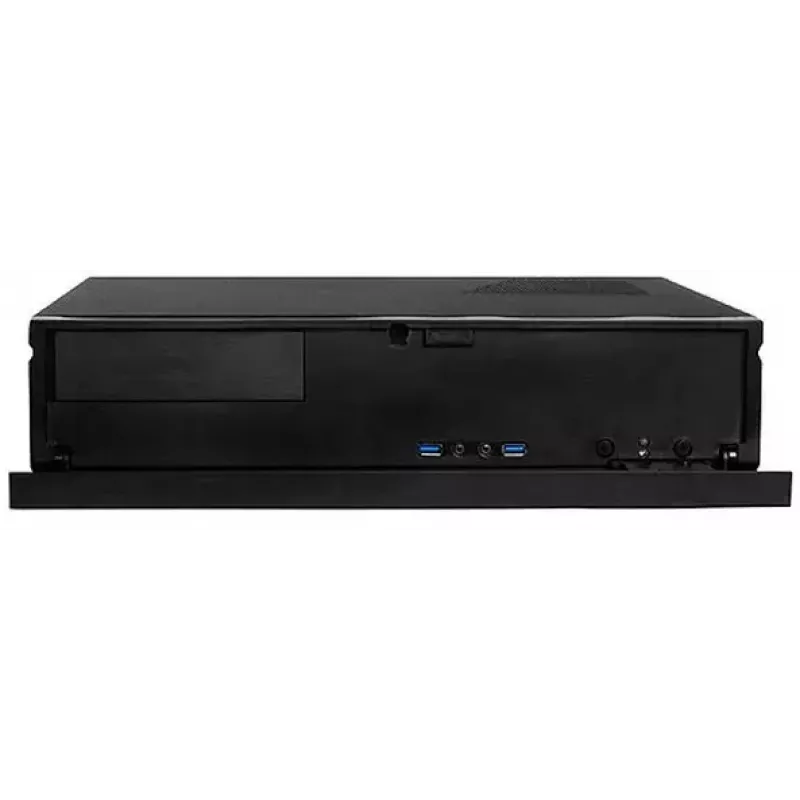 PC-Gehäuse Silverstone ML04 HTPC Schwarz