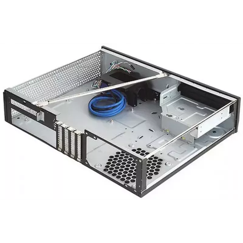 PC-Gehäuse Silverstone ML04 HTPC Schwarz
