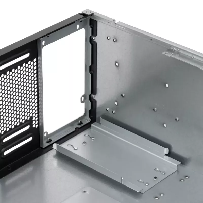 Server-Rack Silverstone RM46-502-I Schwarz ATX 1x80mm-Lüfter