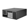 Server-Rack Silverstone RM46-502-I Schwarz ATX 1x80mm-Lüfter