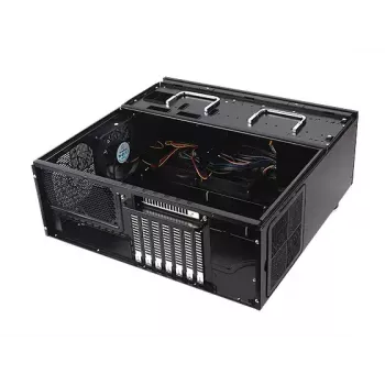 PC-Gehäuse Silverstone Grandia GD07 HTPC Schwarz