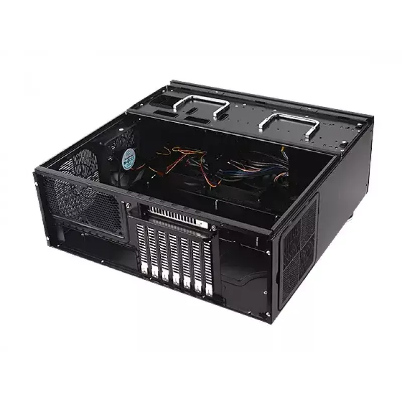 PC-Gehäuse Silverstone Grandia GD07 HTPC Schwarz