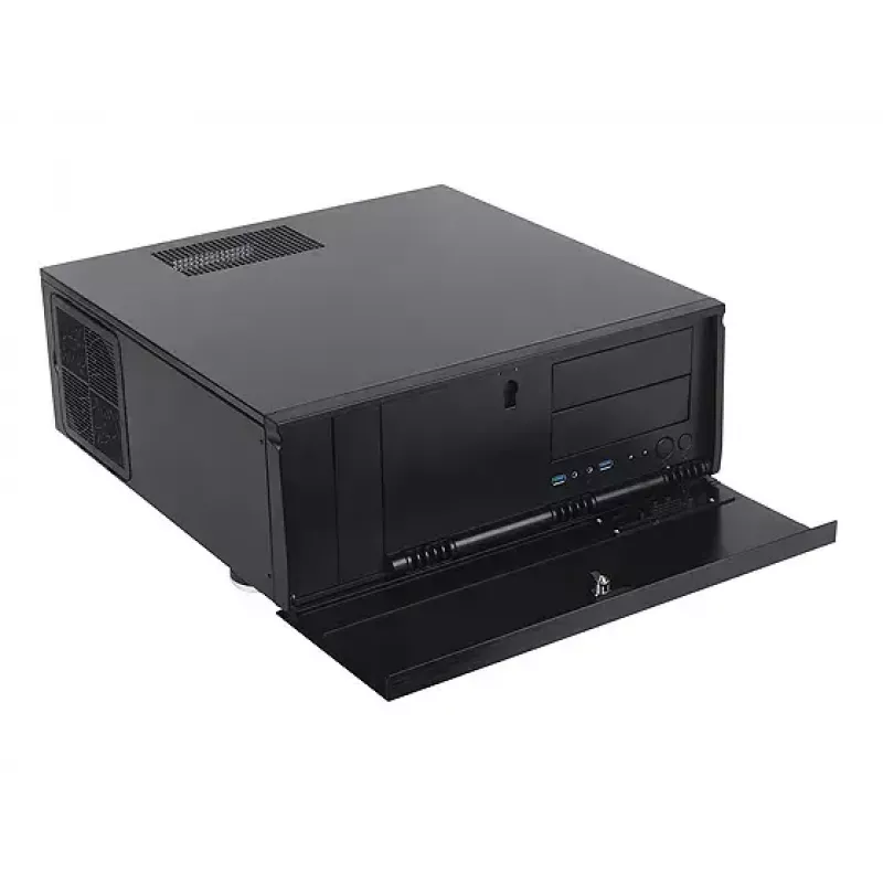 PC-Gehäuse Silverstone Grandia GD07 HTPC Schwarz