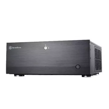 PC-Gehäuse Silverstone Grandia GD07 HTPC Schwarz