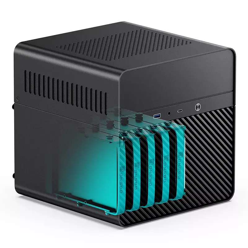 PC-Gehäuse Jonsbo N2 Cube Schwarz