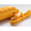 Ducky One 3 Gelb Mini Tastatur Gaming USB Deutsch Mechanisch RGB
