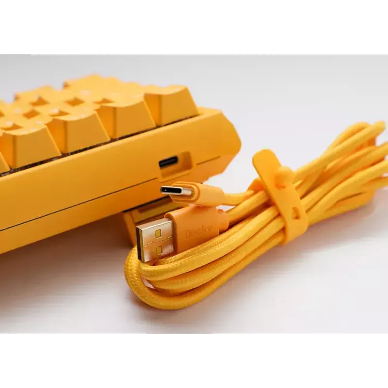 Ducky One 3 Gelb Mini Tastatur Gaming USB Deutsch Mechanisch RGB