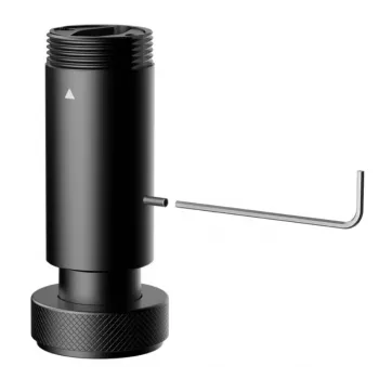 Moza Racing Z-Achsen-Modul, Z-Achsen-Modul, Schwarz, Aluminium, 110 mm, 47,5 mm, 47,5 mm