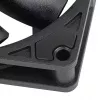 Lüfter Silverstone Air Slimmer 90 9,2 cm schwarz 500-2500 U/min hydraulisch