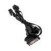 Kabelverlängerung Kolink PGW-AC-KOL-113 — 4-Pin-Lüfteranschluss, 350 mm, schwarz