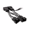 Kabelverlängerung Kolink PGW-AC-KOL-113 — 4-Pin-Lüfteranschluss, 350 mm, schwarz