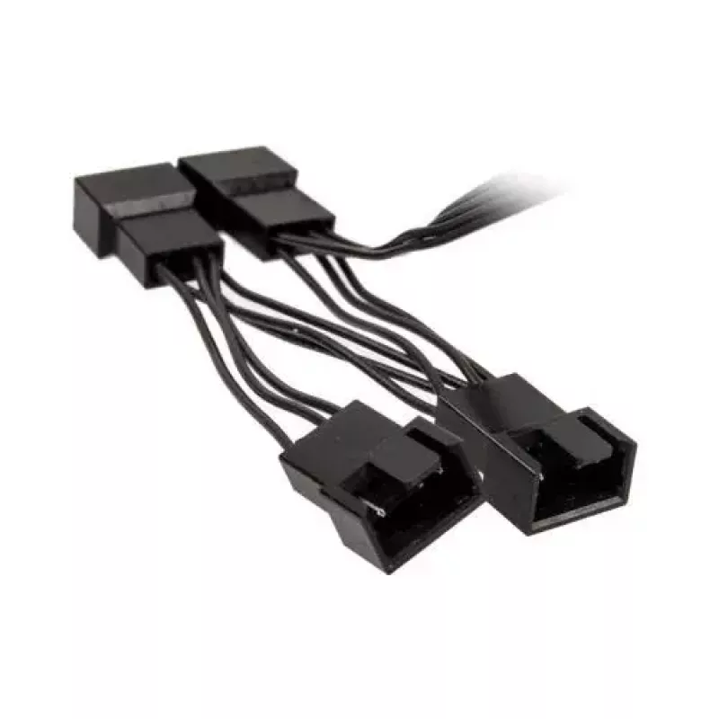 Kabelverlängerung Kolink PGW-AC-KOL-113 — 4-Pin-Lüfteranschluss, 350 mm, schwarz