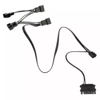 Kabelverlängerung Kolink PGW-AC-KOL-113 — 4-Pin-Lüfteranschluss, 350 mm, schwarz