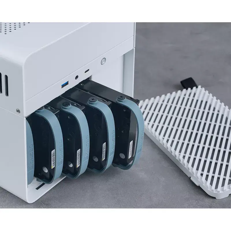 PC-Gehäuse Jonsbo N2 Cube White SFX 120mm Lüfter 2.5 3.5 HDD