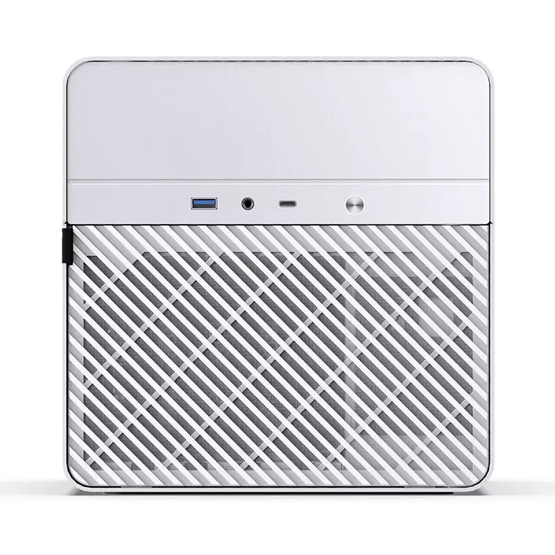 PC-Gehäuse Jonsbo N2 Cube White SFX 120mm Lüfter 2.5 3.5 HDD
