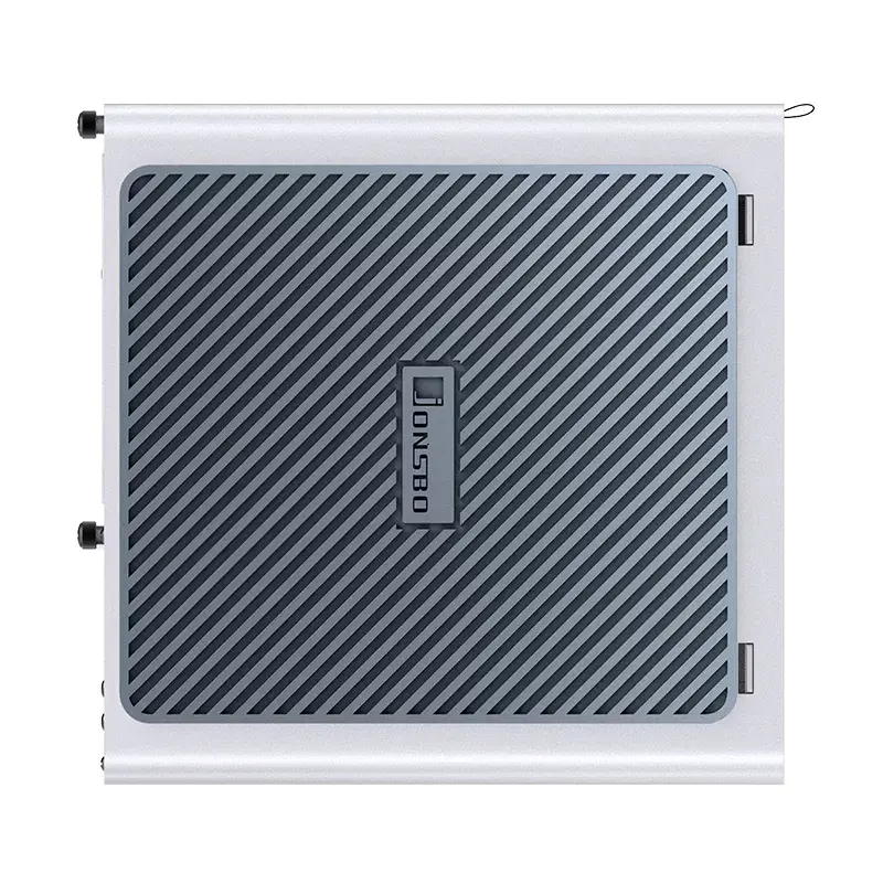 PC-Gehäuse Jonsbo N2 Cube White SFX 120mm Lüfter 2.5 3.5 HDD