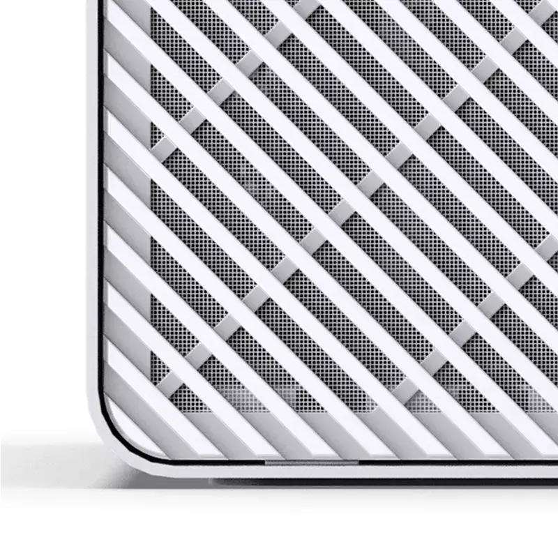 PC-Gehäuse Jonsbo N2 Cube White SFX 120mm Lüfter 2.5 3.5 HDD