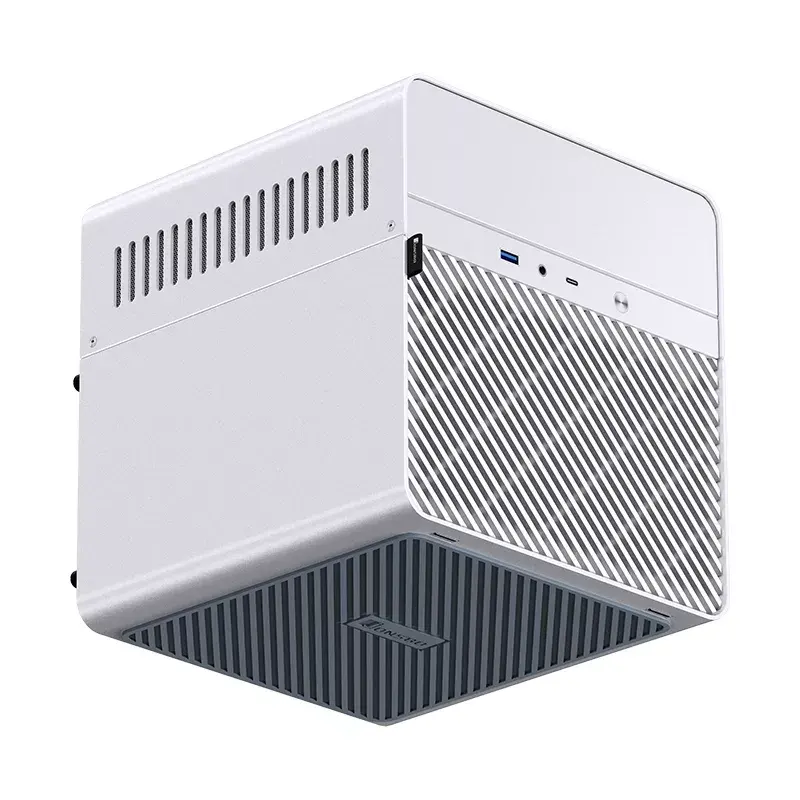 PC-Gehäuse Jonsbo N2 Cube White SFX 120mm Lüfter 2.5 3.5 HDD