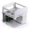 PC-Gehäuse Jonsbo N2 Cube White SFX 120mm Lüfter 2.5 3.5 HDD