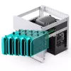 PC-Gehäuse Jonsbo N2 Cube White SFX 120mm Lüfter 2.5 3.5 HDD