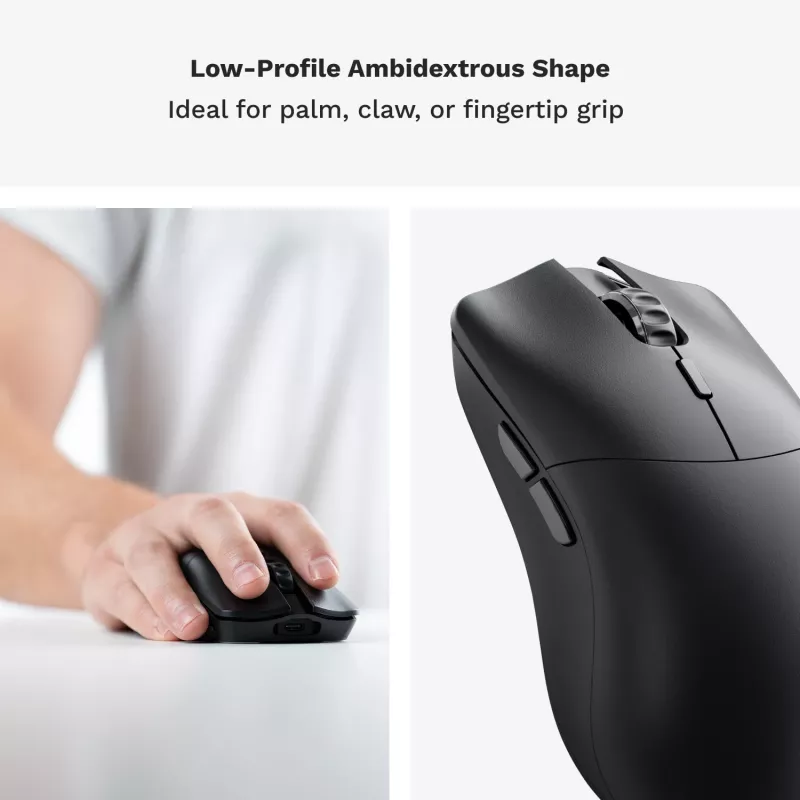 Glorious Gaming Glorious Model O 2 PRO Wireless - 1K Polling - Schwarz
