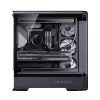 Computer-Gehäuse Jonsbo D400 Midi Tower ATX Tempered Glass – Schwarz