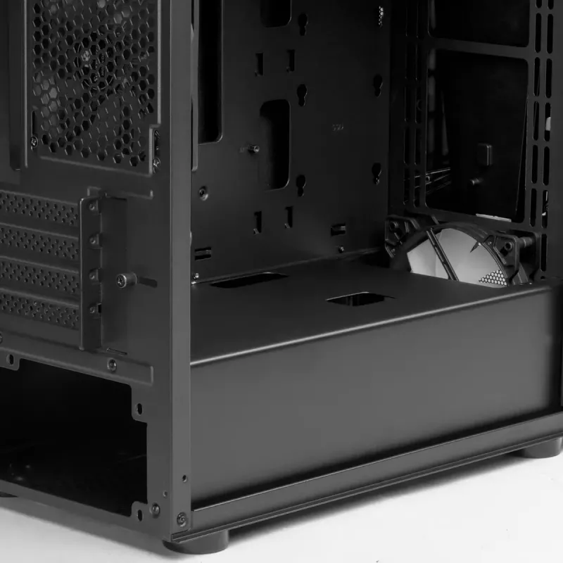 PC-Gehäuse Silverstone FARA V1M PRO Tower Schwarz