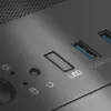 PC-Gehäuse Silverstone FARA V1M PRO Tower Schwarz
