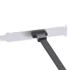 InLine PCI-Slot-Blende, USB-C auf USB 3.2 Frontblende Key-A intern, 0,5 m