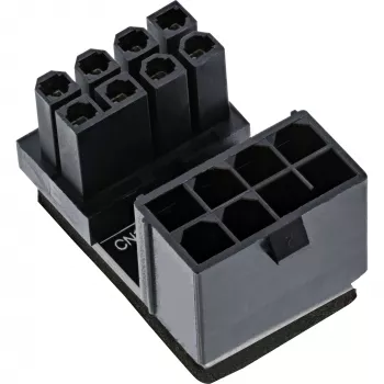 InLine Interner Stromadapter, 180° ATX 8-Pin Stecker/Buchse (Reverse)