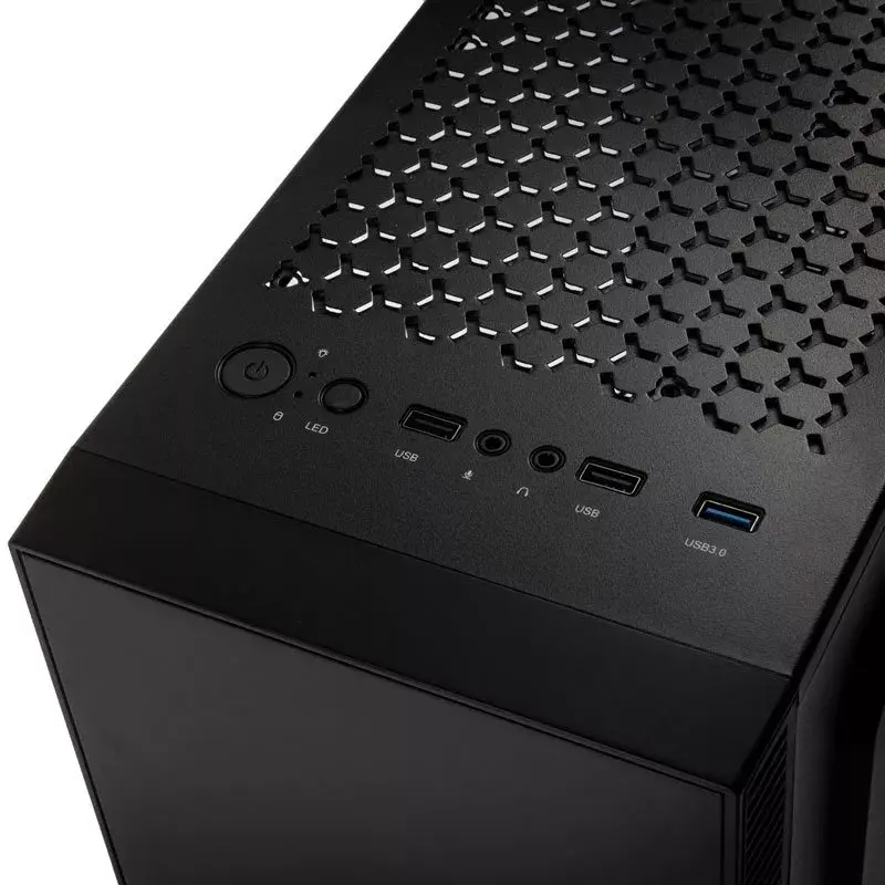PC-Gehäuse Kolink Inspire K9 ARGB Midi Tower Schwarz