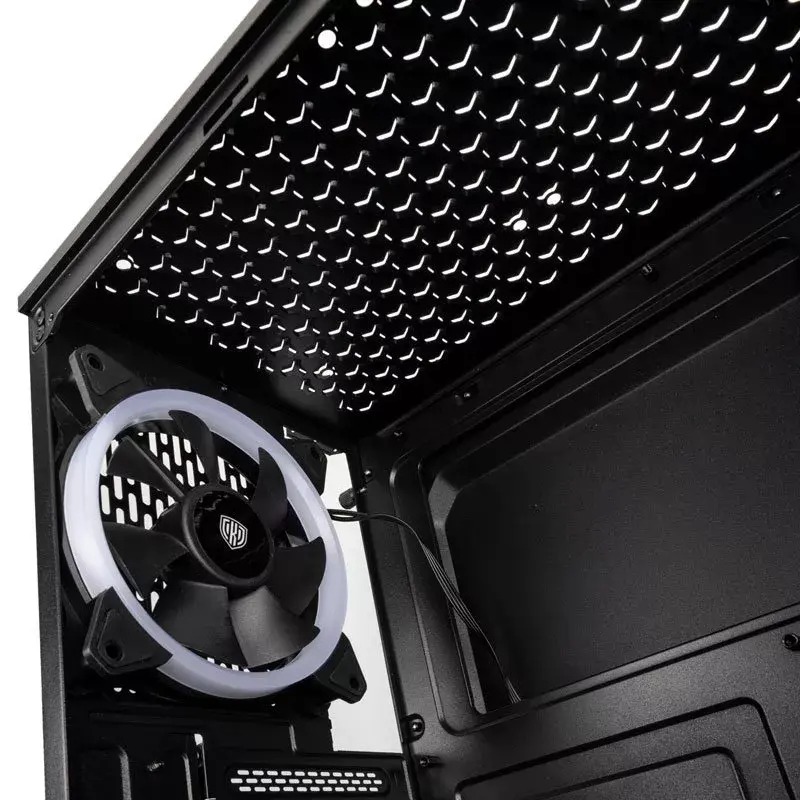 PC-Gehäuse Kolink Inspire K9 ARGB Midi Tower Schwarz