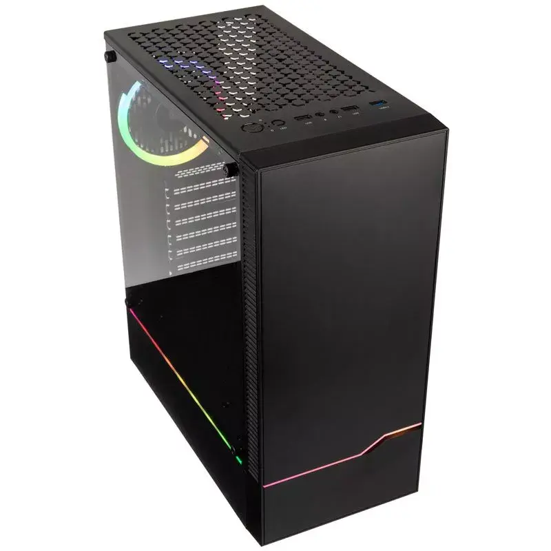 PC-Gehäuse Kolink Inspire K9 ARGB Midi Tower Schwarz