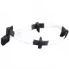 Kabel Silverstone SST-PP07-BTSW 0,3m Molex 4p auf 4xSATA