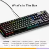 Mechanische Gaming-Tastatur GLORIOUS GMMK 3 PRO 100% Prebuilt Kabelgebunden USB Schwarz US QWERTY RGB